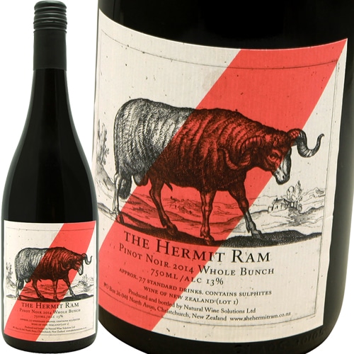 �ԥΡ��Υ�� �ۡ��롦�Х�� [2018] �ϡ��ߥåȡ����  The Hermit Ram  Pinot Noir Whole Bunch