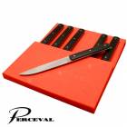 ơ֥ʥա8886ܥåȡʹ˥ڥ륹  Perceval 888 - 6 Table Knives (Black)