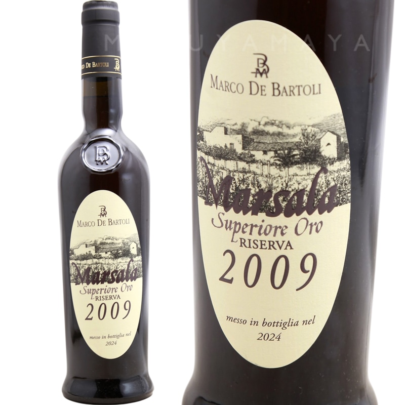 �ޥ륵���顦�����ڥꥪ���졦���������ꥼ����� (500ml) [2009] �ǡ��Х�ȥ�  De Bartoli  Marsala Superiore Oro Riserva