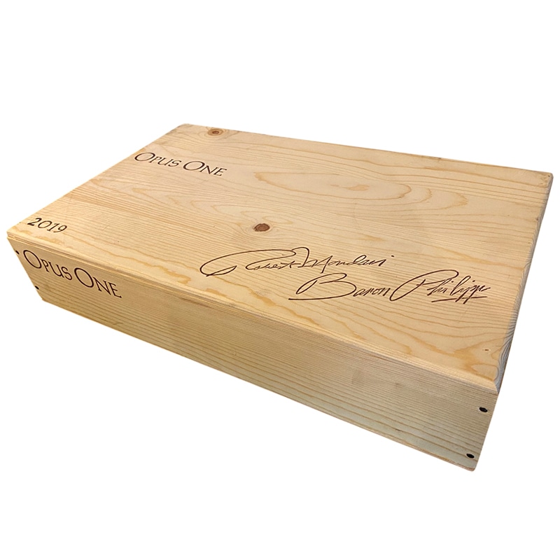 ワイン木箱「オーパス・ワン 2021　6本箱」　3セット オーパス ワン 2021 Opus One 6本 オリジナル木箱入りアメリカ