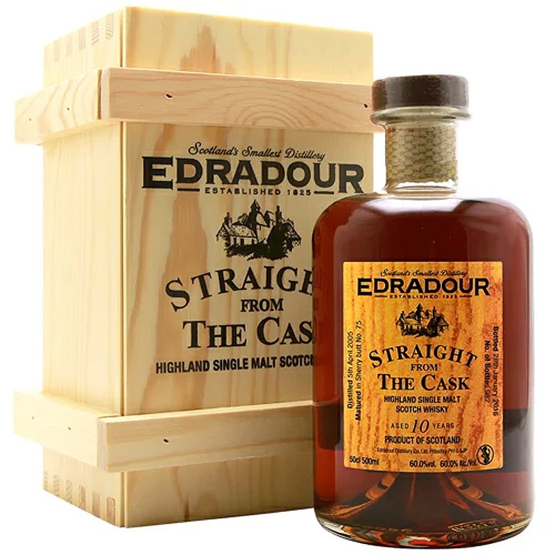 ���ɥ��� 10ǯ ���ȥ졼�ȡ��ե��ࡦ�����������������꡼���������ե��˥å��� 56.7�� [2011]  Edradour 10Y Straight from the Cask 2011 Sherry Butt