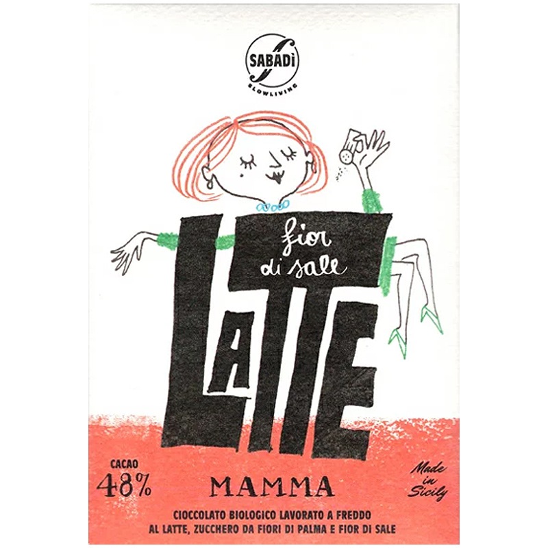 å顼ȡ롦åơޥޡ50g)Хǥ  Sabadi  Cioccolato al Latte Mamma