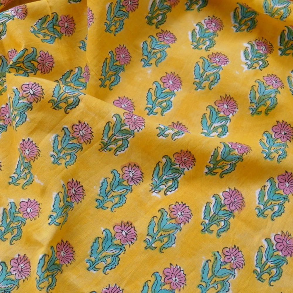 【計り売 50cm-】【 インド ブロックプリント 生地 (f006) 】