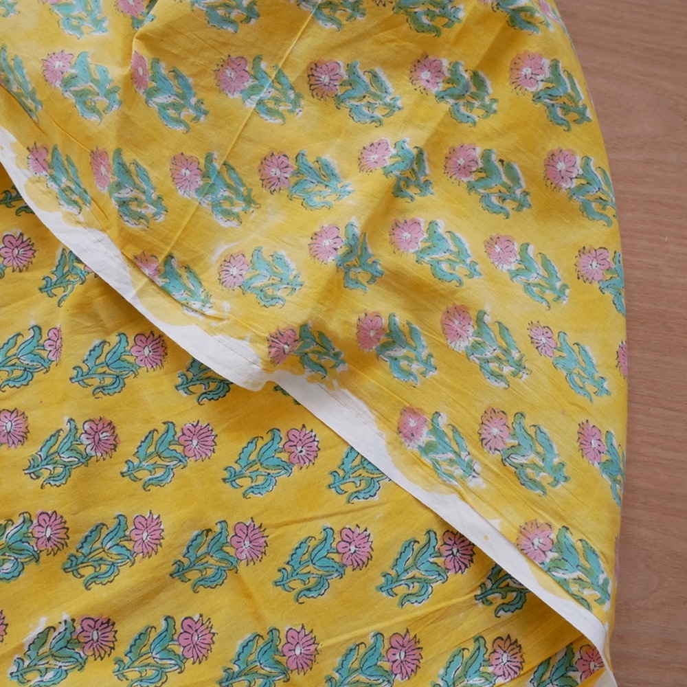 【計り売 50cm-】【 インド ブロックプリント 生地 (f006) 】