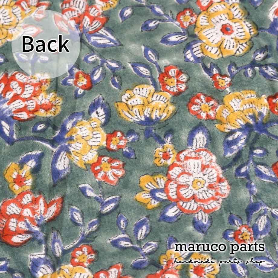 【計り売 50cm-】【 インド ブロックプリント (8) ＊ コットン 】 