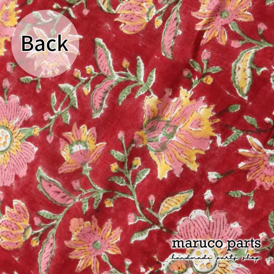 【計り売 50cm-】【 インド ブロックプリント (9) ＊ コットン 】 