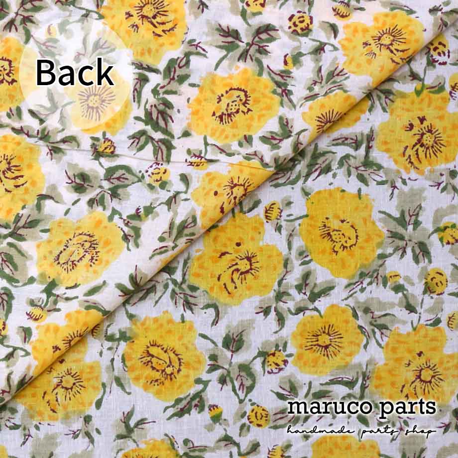 【計り売 50cm-】【 インド ブロックプリント (54) ＊ コットン インド綿 】