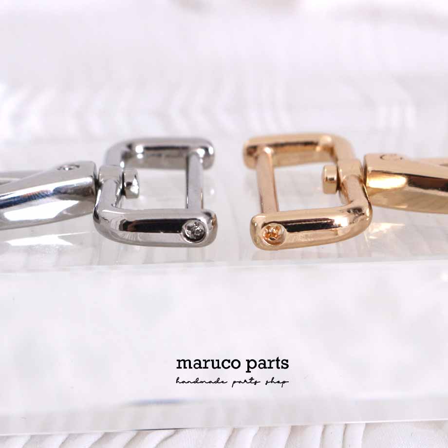 【 32mm幅 ショルダーストラップ 金具 ナスカン 取り外し可能タイプ ＊ 2個入り 】