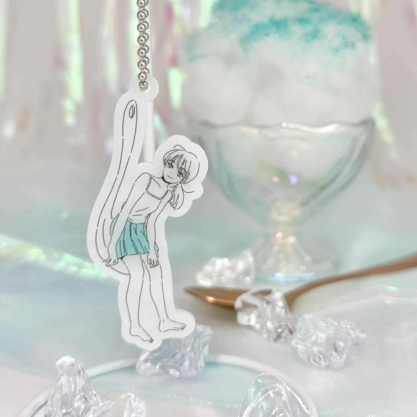 アイナナ Re:vale spoon スプーン アクリルキーホルダー 千 百 アイナナ Re:vale spoon スプーン アクリルキーホルダー 千 百