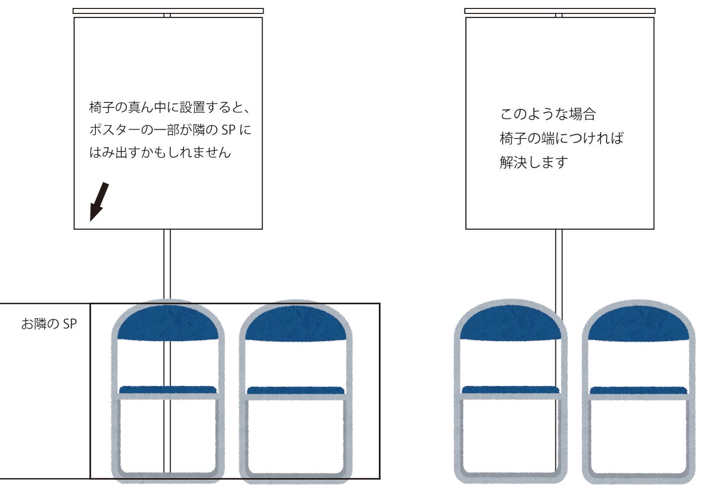 PO.SU.TA.用 椅子用ベースプレート 【改良版初回販売分→完売後の次回