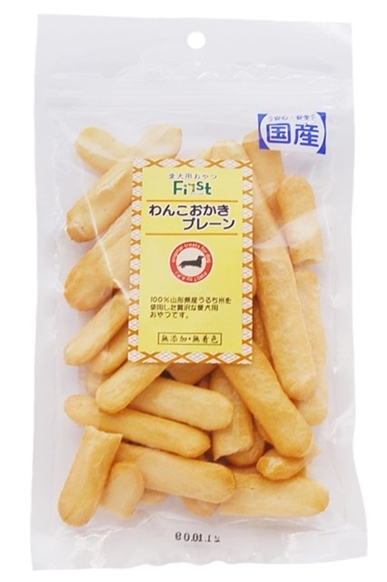 First わんこおかき プレーン 65g
