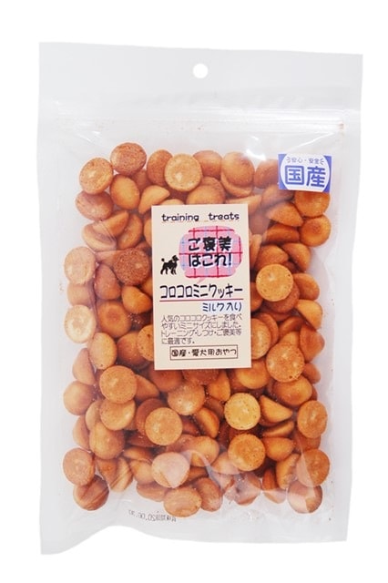 ご褒美はこれ！コロコロミニクッキー ミルク入り 100g