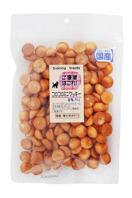 ご褒美はこれ！コロコロミニクッキー 豆乳入り 100g