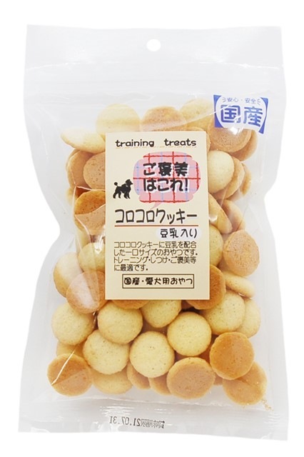 ご褒美はこれ！コロコロクッキー 豆乳入り 60g