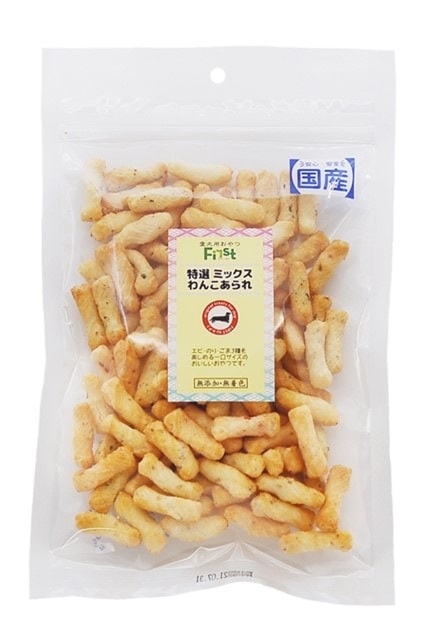 First 特選ミックスわんこあられ 80g