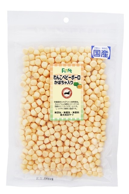 First わんこベビーボーロ かぼちゃ＆カルシウム入り 130g