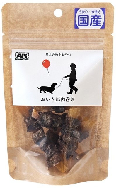 愛犬の極上おやつ おいも馬肉巻き 50g