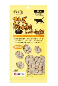 ﾌﾘｰｽﾞﾄﾞﾗｲのﾑﾈ肉 ﾚﾊﾞｰﾐｯｸｽ 猫用18g