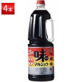 味マルジュウ 1800ml×4本セット 芋煮用皮むき里芋と同梱できるのは当店だけ！ 山形の醤油|芋煮セット|郷土料理