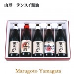 テンスイ醤油 天水だし 360ml×3本、りんごポン酢 360ml、和風りんごドレッシング 360mlのセット(TR83) ギフト プレゼント |醤油|麺類・加工品・調味料