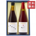 ワイン 飲み比べセット 奥羽自慢 ホッカワイナリー HOCCA ピノノワールｘツヴァイゲルトレーベ 2本セット 化粧箱入 送料無料 山形県 鶴岡市 ギフトセット|色で選ぶ|ワイン