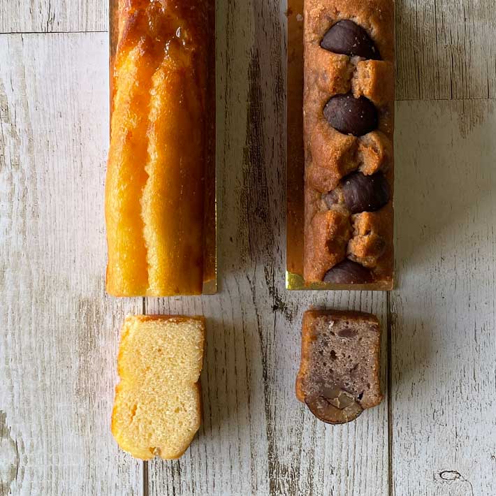 ギフト パウンドケーキ 2本セット 山形 スイーツ (マロン・シトロン） 送料無料 Notre Couleur ノートルクルール