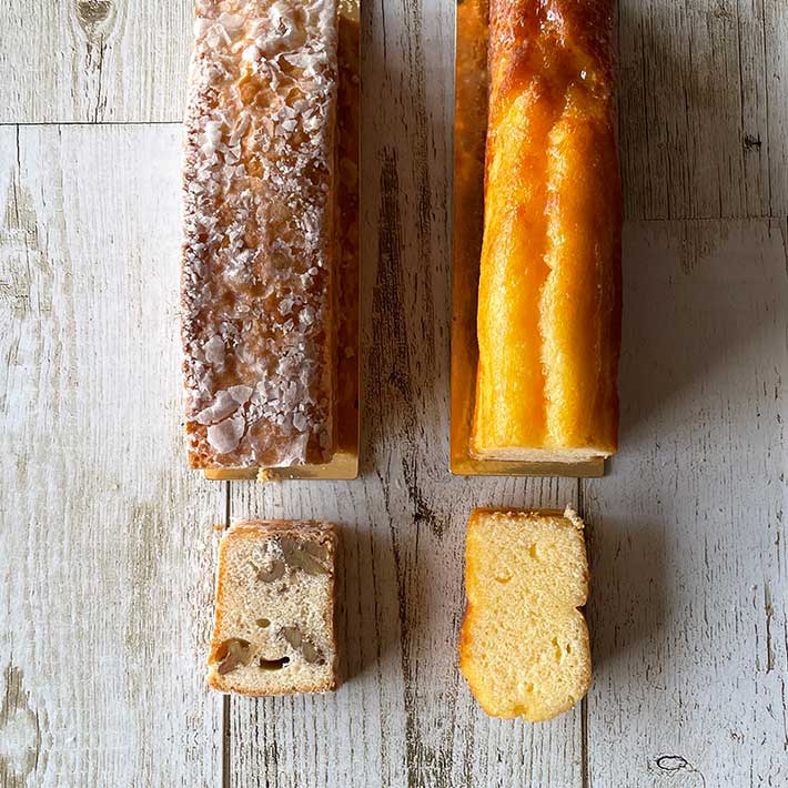 ギフト パウンドケーキ 2本セット 山形 スイーツ (くるみ・シトロン） 送料無料 Notre Couleur ノートルクルール