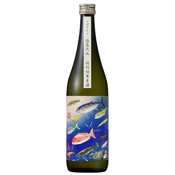大山 特別純米生酒 しぼりたて 活魚 大山 720ml 箱なし 山形 鶴岡 日本酒 加藤嘉八郎酒造