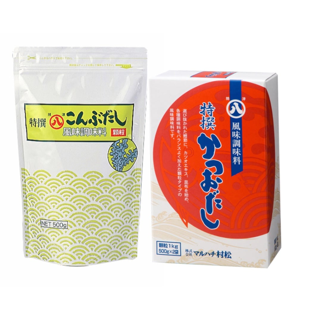 特撰かつおだし特撰こんぶだしセット（包装）