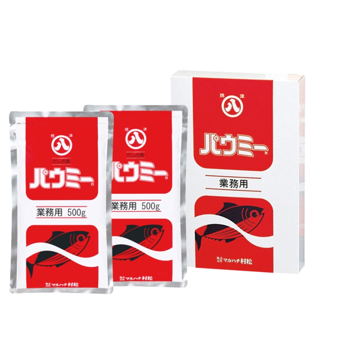 パウミー500g×2袋（化粧箱入り）×6組　包装なし