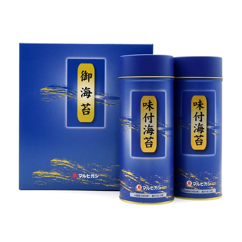 味付海苔丸缶詰合せ