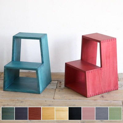 プリモ ステップ スツール 2段 踏み台 子供用 | おしゃれな家具