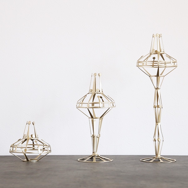 PIN ワイヤー キャンドルホルダー ろうそく立て Table Candle Stand