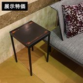 サイドテーブル EM 丸テーブル 円形 モンキーポッド 無垢材 【SENSO de