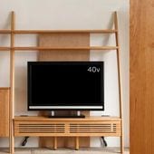 ディープラティス2 135 テレビボード ハイタイプ 前板格子・取っ手なし