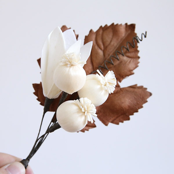 アートフラワーセット 造花 DIY 001 人工植物 デコレーション オブジェ 