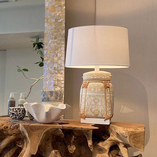 LUXTREEʥ饯ĥ꡼ Bamboo Hand Painted Basket ơ֥ ơ֥饤 ǥ饤 ܾ ή ź Ǻ ʥǥ ˡ ʥ