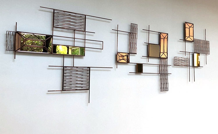 Ÿʡ PIN ǥ ߥ顼 ɳݤ   ɾ ƥꥢ Wall Art Mew Square