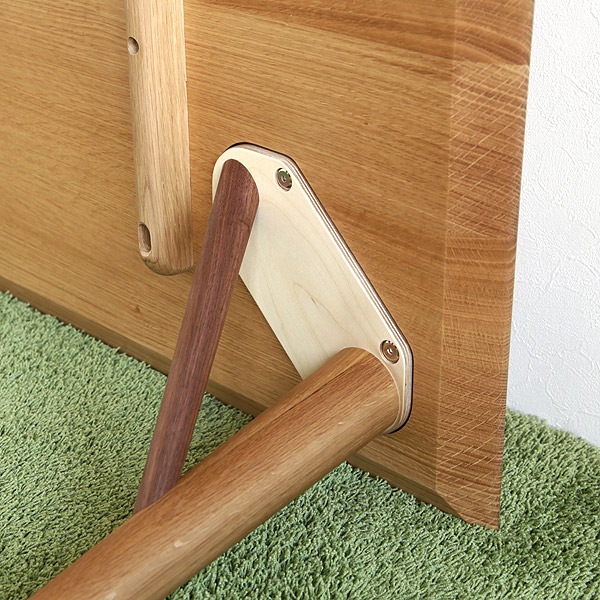 �����˥󥰥ơ��֥� ������ ̵���� 135 150 180 �⤵72cm WHITE WOOD(�ۥ磻�ȥ��å�)