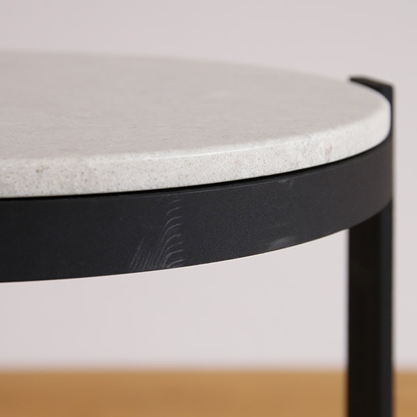 Ÿʡȥåȡۥȡ Ŵ ɥơ֥ ľ36cm ֥å/ۥ磻 Firm(ե) SENSO de VITA(  )