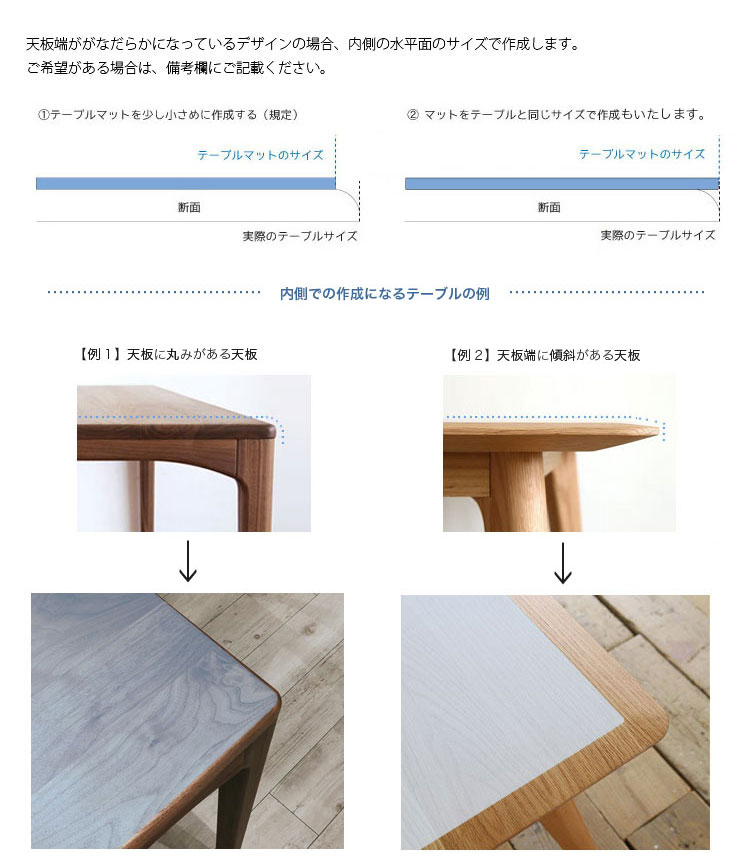 �ơ��֥�ޥå� A������ ξ�̰���ʪž���ɻ߲ù� 2mm�� ���ꥢ�������� TS�ޥåȡ��ڼ�������/����ʸ������/�󣲽��ָ����