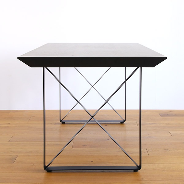 ��Ÿ���ò��ۥ����˥󥰥ơ��֥� 180 �⤵72cm ��������ʥå� �֥�å� ��������� M-RS��KIZA(����)