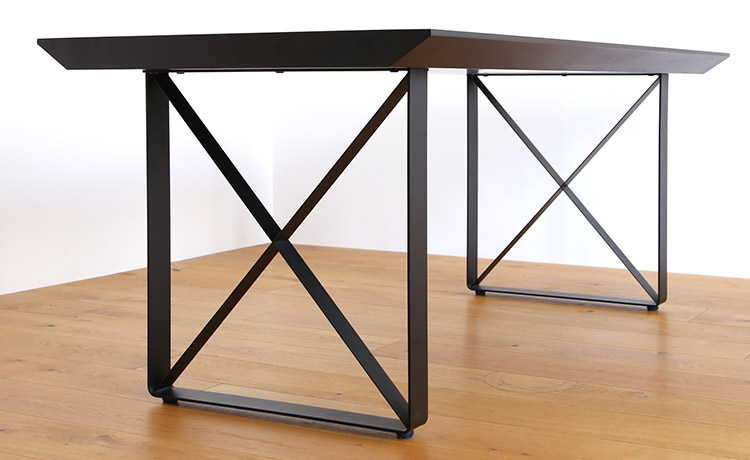 ��Ÿ���ò��ۥ����˥󥰥ơ��֥� 180 �⤵72cm ��������ʥå� �֥�å� ��������� M-RS��KIZA(����)