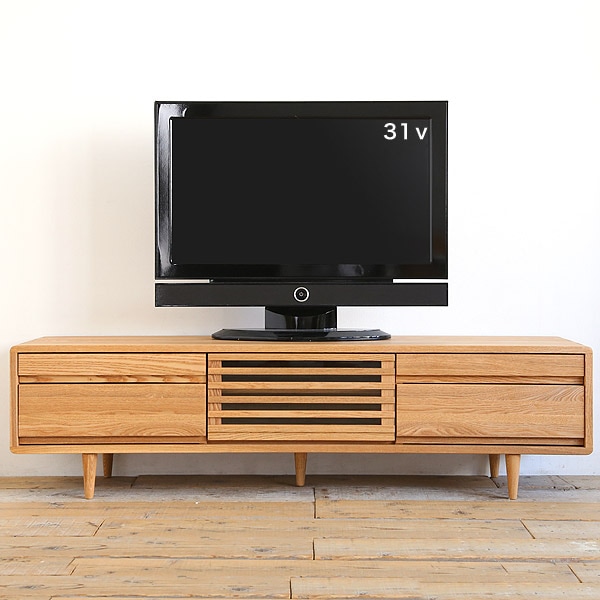 KW テレビ台 テレビボード 北欧 125 150 180 ハイタイプ 木製