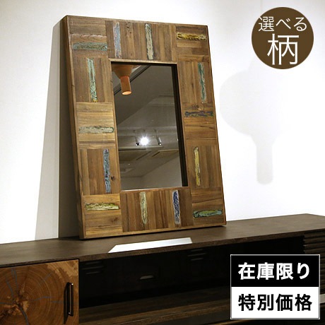 ファッションミラー 壁掛け鏡 レトロ vintage antique 楕円形 真珠 