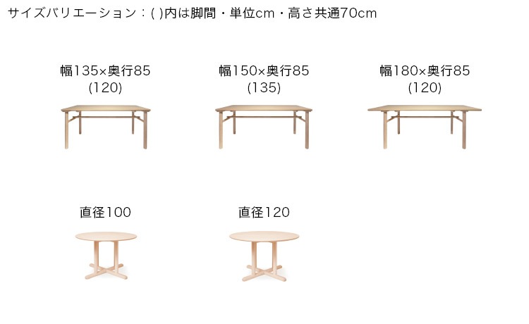 M-RSMATT(ޥå)˥󥰥ơ֥ 135/150/180 ľ100/120 4ѡ6 ⤵70cm