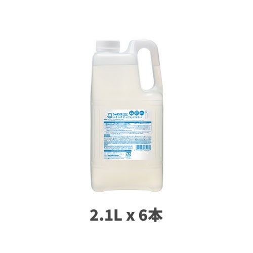 ふきふきせっけんバブルガード 2.1L x 6本