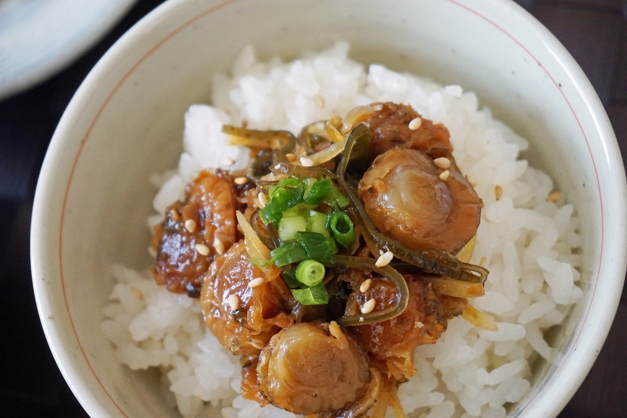 ほたてと昆布と生姜の佃煮