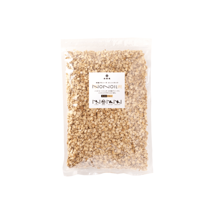 ノンオイル米麹グラノーラ トトノイライフ　黒胡麻きなこ　750g