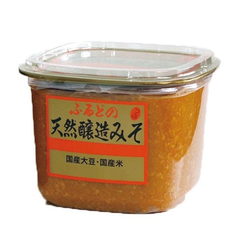 ふるどの天然醸造みそ 1kgカップ